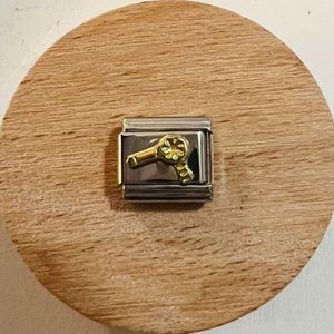 New Hair Dryer Italian Charm Bracelet Link